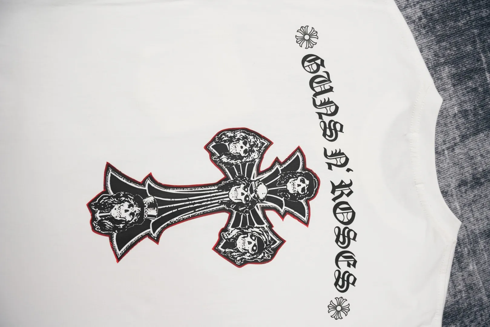 KT 18 63 Chrome Hearts T ， ， Black White S-XL